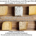 A taste of France A cheese presentation and tasting evening
