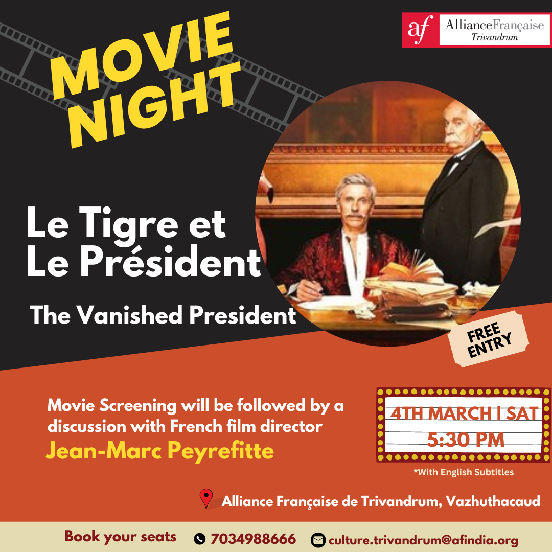 Movie Screening & Discussion: Le Tigre Et Le Président